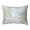 Betsy Drake Cape Cod, MA Nautical Map Small Corded Indoor/Outdoor Pillow 11x14